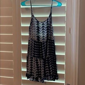 Tie dye flowy dress